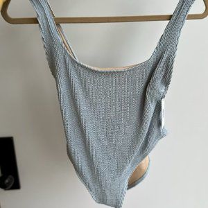 Wanderlust Olive One Piece- Dusty Blue